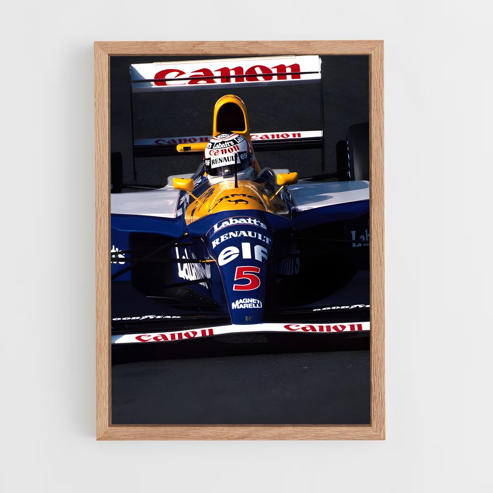 Poster Williams Unleashed – affiche Voitures de Formule 1 (vue 4)